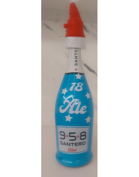 Santero spumante da cl75 personalizzatacon nome
