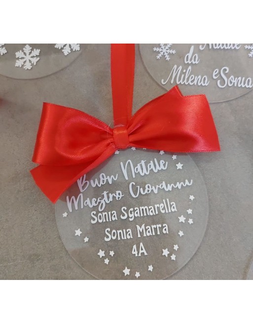 Sfera 10 cm personalizzatatemamaestre