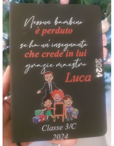 Agenda misura 15x21 prsonalizzata