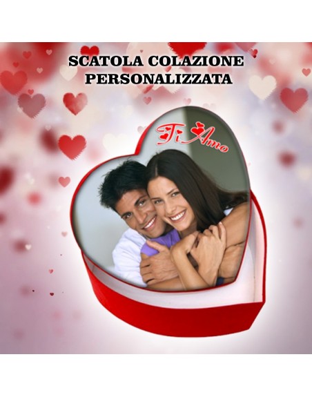 Scatola cuore con foto