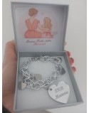 Bracciale tvb mamma realizzato a mano
