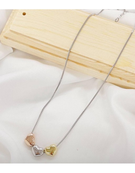 Collana con cuori