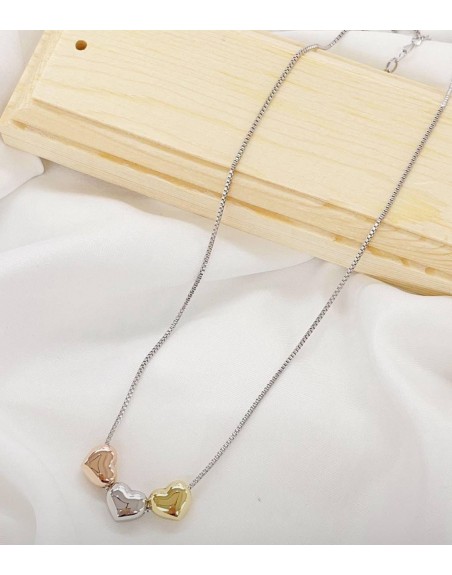 Collana con cuori