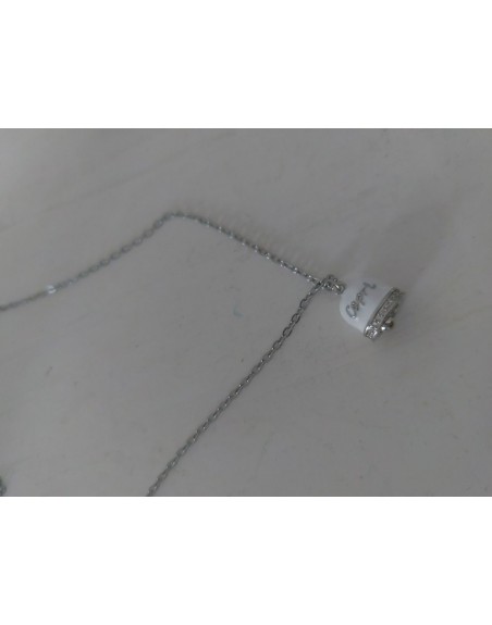 Collana acciaio lunghezza 50 cm con campanellino modello capri
