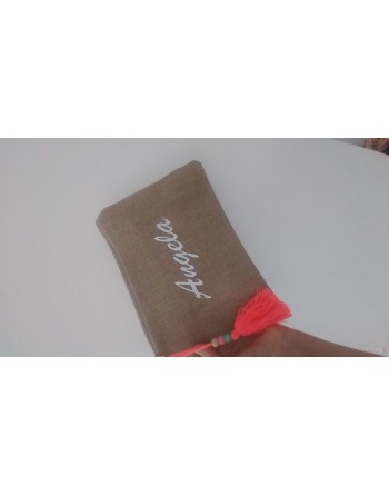 Pochette misura 18x28 con nome