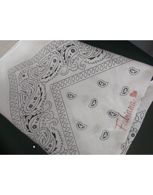 Bandana con nome