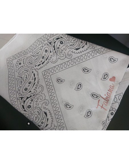 Bandana con nome