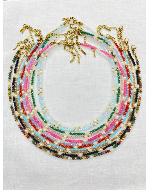 Collana realizzata a mano vari colori
