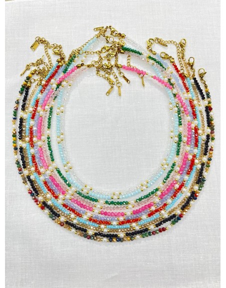 Collana realizzata a mano vari colori