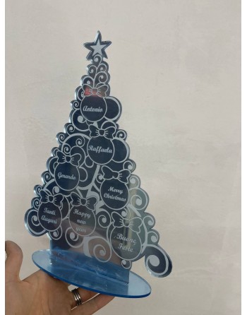 Alberello natale personalizzabile misura 20 cm