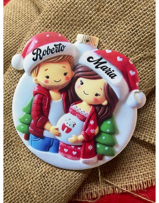 Sfera personalizzata con personaggi e nomi