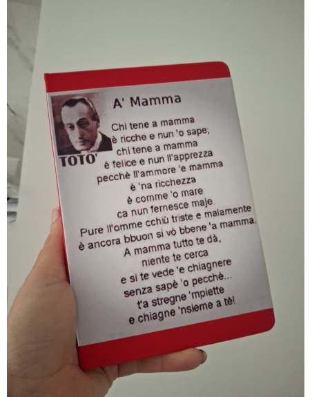 bLOCK notes con frase