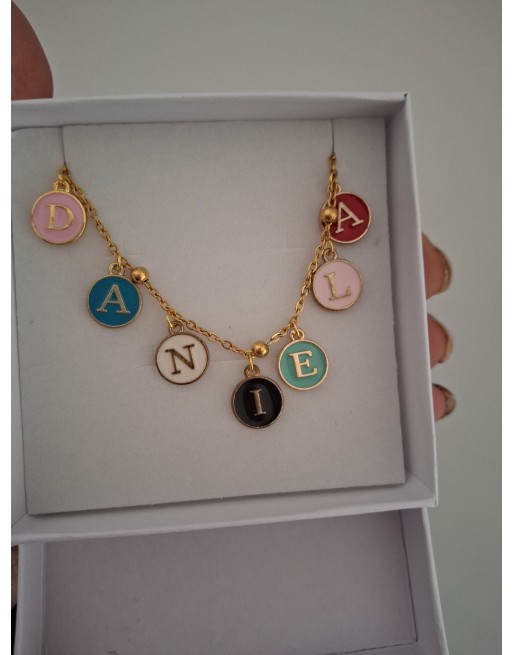 Collana con nome personalizzabile