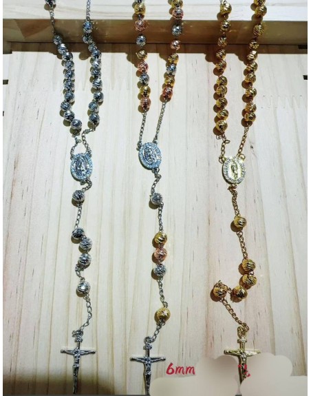 Collana rosario misura 60 cm  multicolor