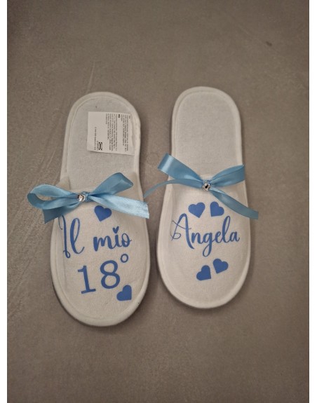 Pantofole personalizzate