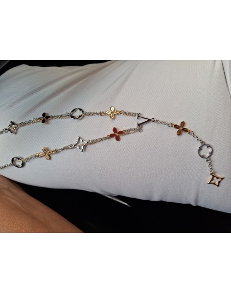 Collana rosario  modello vuitton