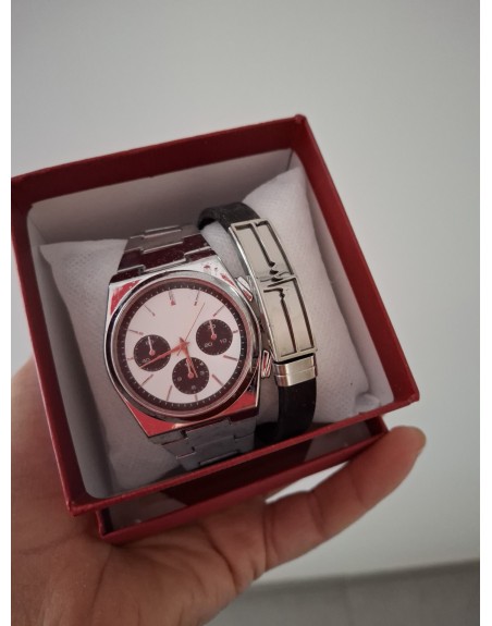 Orologio uomo con bracciale